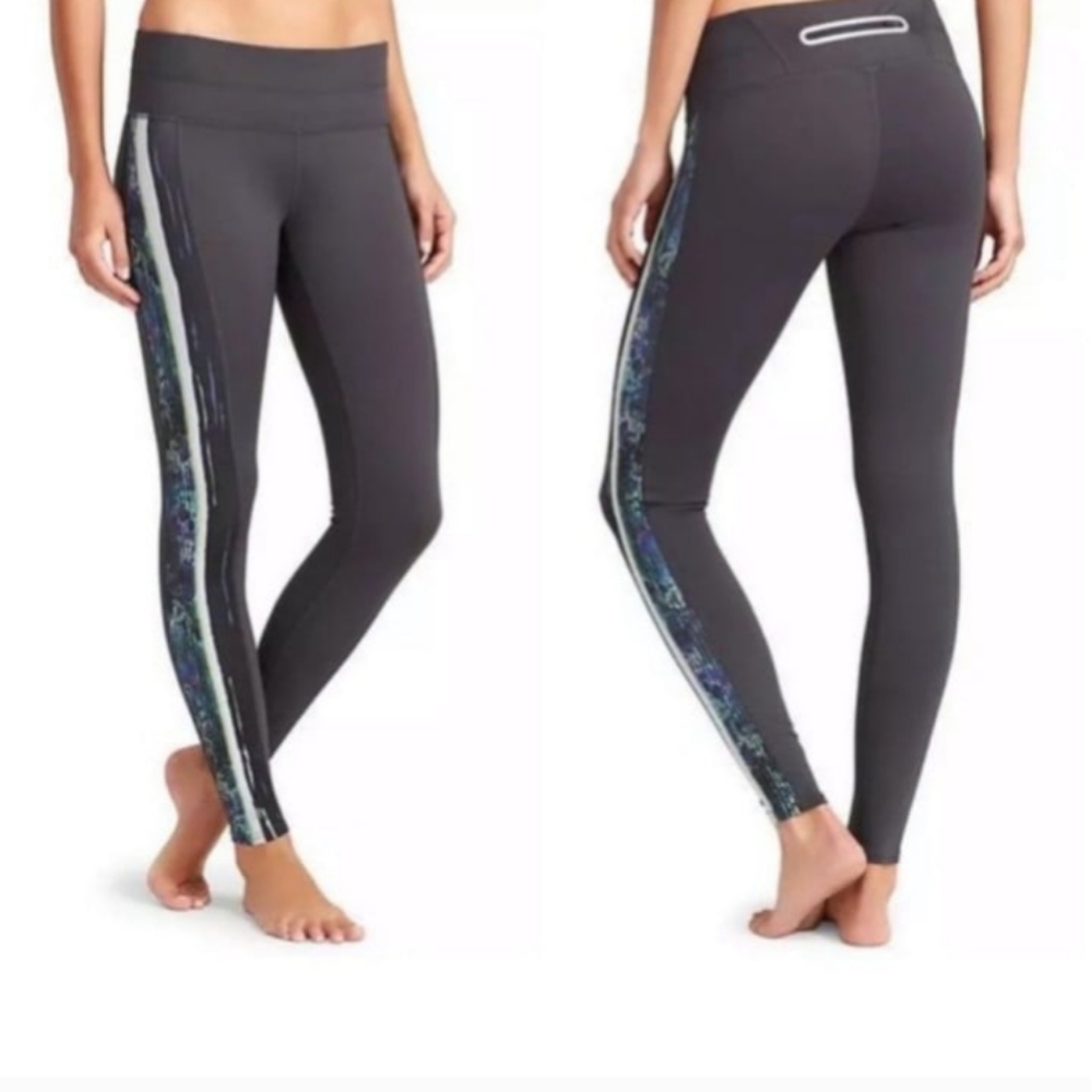 Athleta Swipe Sonar Tight Fit Athletic Leggings